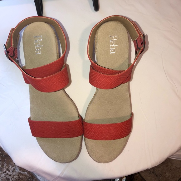 NWOB Reba Reanna Espadrille Wedge - Picture 3 of 9